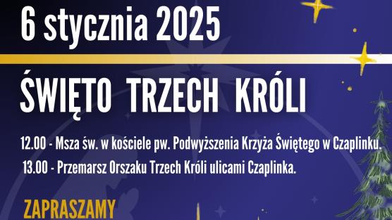 Plakat-Święto Trzech Króli 2025
