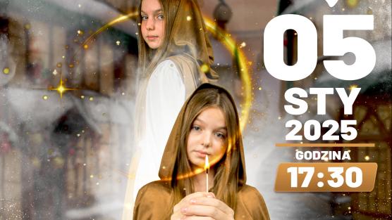 Plakat-„Dziewczynka z zapałkami”- musical
