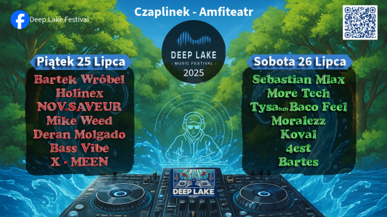 Plakat -Deep Lake Music Festival 2025