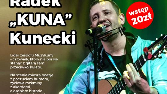 Koncert Radka "KUNY" Kunieckiego w Barze Ranczo
