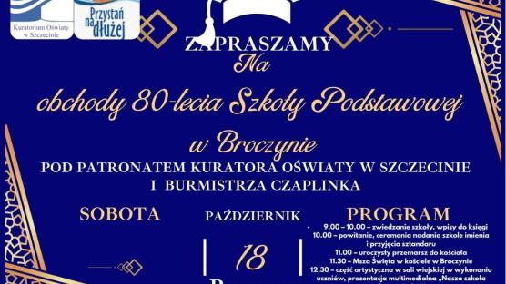 80-lecie Szkoły Podstawowej w Broczynie
