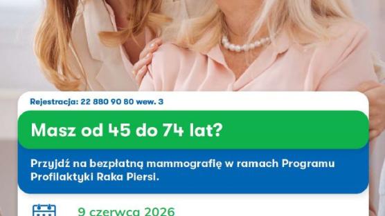 Bezpłatne badania mammograficzne "LUX MED Diagnostyka"