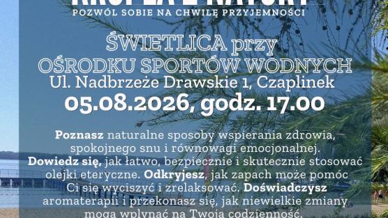 Kropla z natury – chwila dla Ciebie!