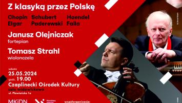 Plakat - "Z klasyką przez Polskę"- 25.05.2024