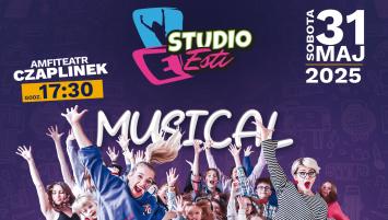 Plakat-"Akademia Marzeń" musical Studio Esti
