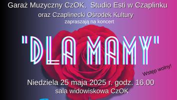 Plakat-Koncert "Dla Mamy" 2025