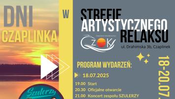 Plakat - Dni Czaplinka w SAR