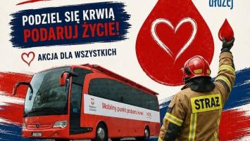 Plakat - Akcja Krwiodawstwa