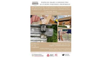  Architektura Pojezierza Drawskiego- warsztaty tradycyjnego ciesielstwa