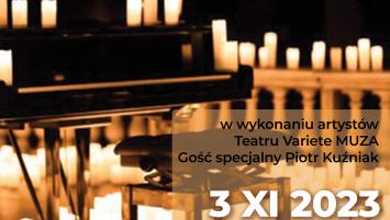 Plakat informacyjny-Koncert Zaduszkowy 3.10.2023.