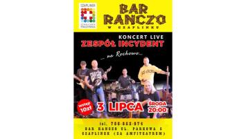 Bar Ranczo w Czaplinku zaprasza na koncert