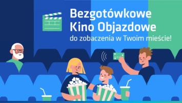 Plakat-Bezgotówkowe Kino Objazdowe