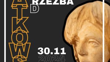 Plakat-Wernisaż wystawy prac Edwarda Szatkowskiego