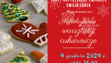 Mikołajkowe Warsztaty Cukiernicze z Emilią Lorek w Bibliotece