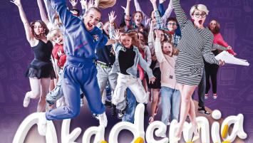 Plakat-"Akademia Marzeń" musical Studio Esti