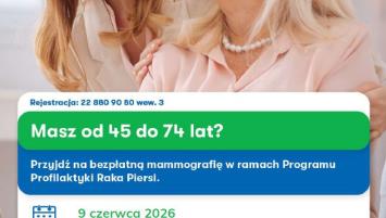 Bezpłatne badania mammograficzne "LUX MED Diagnostyka"