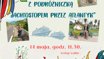 Jachtostopem przez Atlantyk – Spotkanie z podróżniczką 