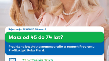 Bezpłatne Badania Mammograficzne "LUX MED Diagnostyka"