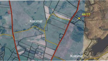 Działka nr 44/11 obr. Kołomąt, gmina Czaplinek