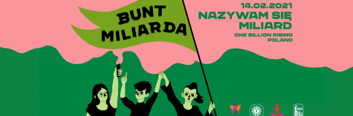 Plakat z hasłem i terminem tegorocznej edycji Nazywam się Miliard
