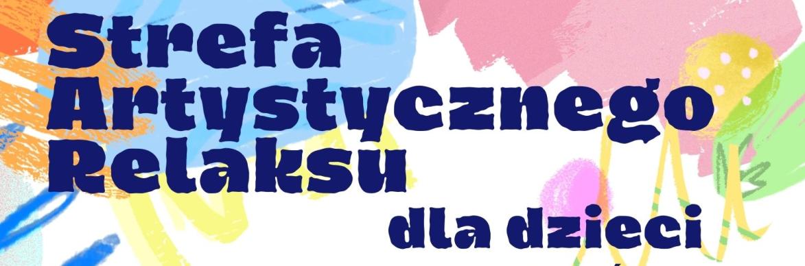 Plakat informacyjny-program spotkań w SAR dla dzieci.