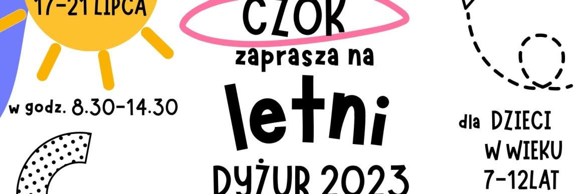 Plakat informacyjny.