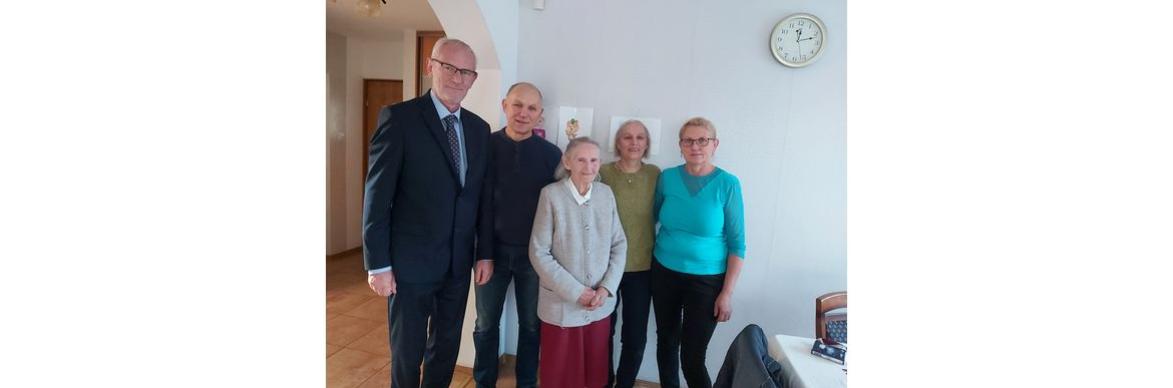 Jubileusz 90- lecia pani Marii Antoniak z Czaplinka