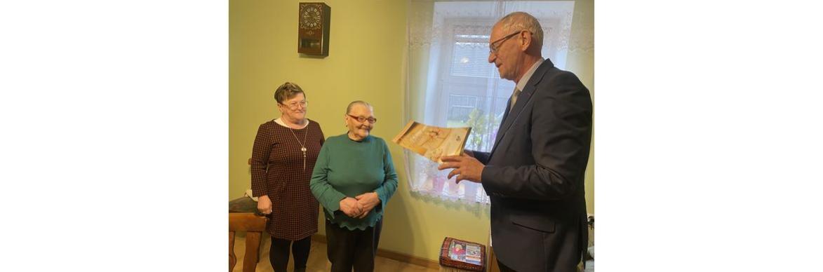 Jubileusz 90- lecia pani Julianny Lisiewicz z Broczyna