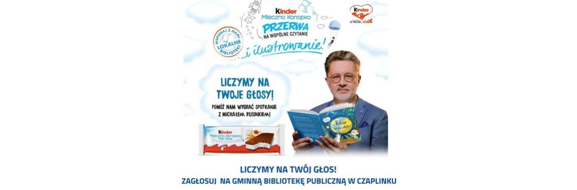 Konkurs –„Przerwa na wspólne czytanie”- liczymy na wasze wsparcie