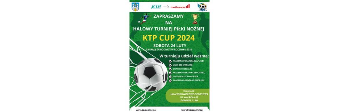 Akademia Piłkarska Czaplinek zaprasza kibiców na Halowy Turniej Piłki Nożnej dla Dzieci KTP CUP 2024 w Czaplinku