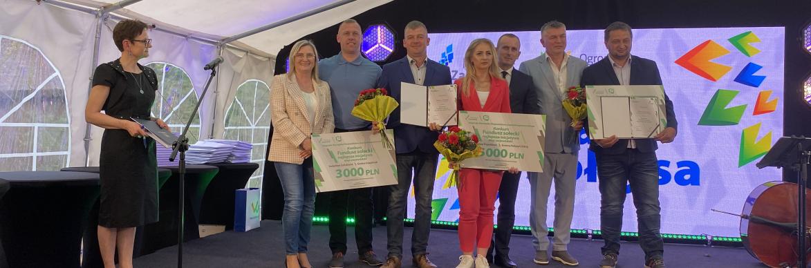 sołectwo Żelisławie odbiór nagrody