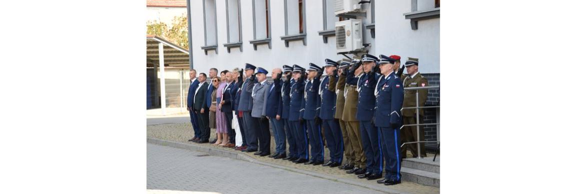 Uroczystość obchodów Święta Policji Garnizonu Drawskiego