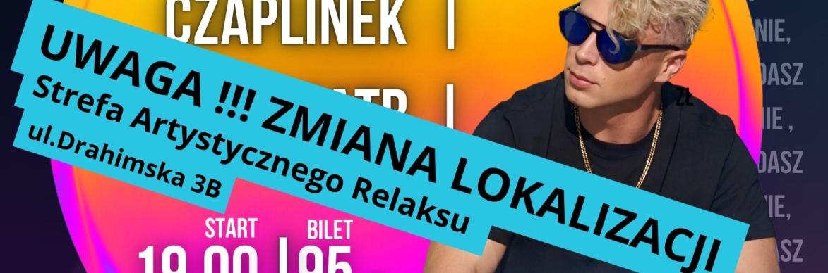 Plakat- Skolim - zmiana lokalizacji koncertu