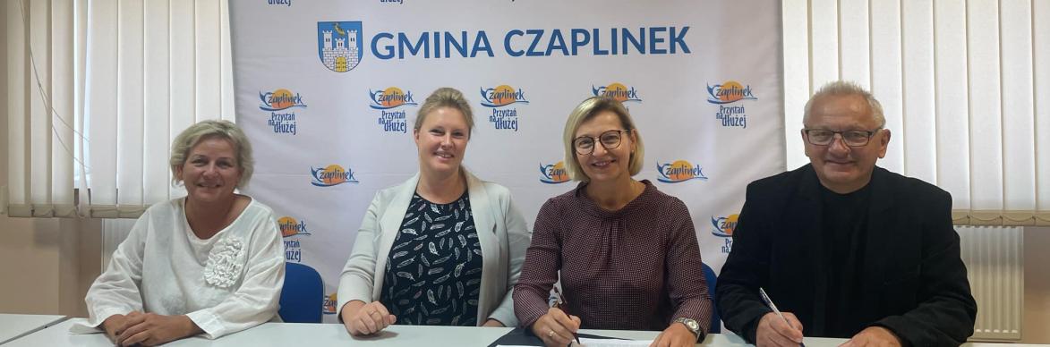 Podpisanie umowy na rewitalizację rynku w Czaplinku