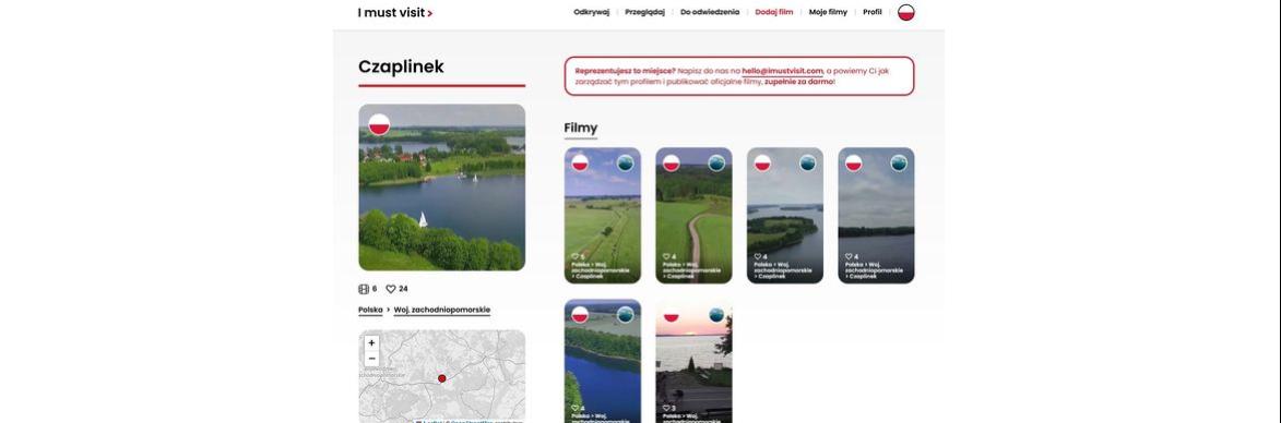 Promujmy nasze miasto razem. Czaplinek na międzynarodowym portalu "I must visit"