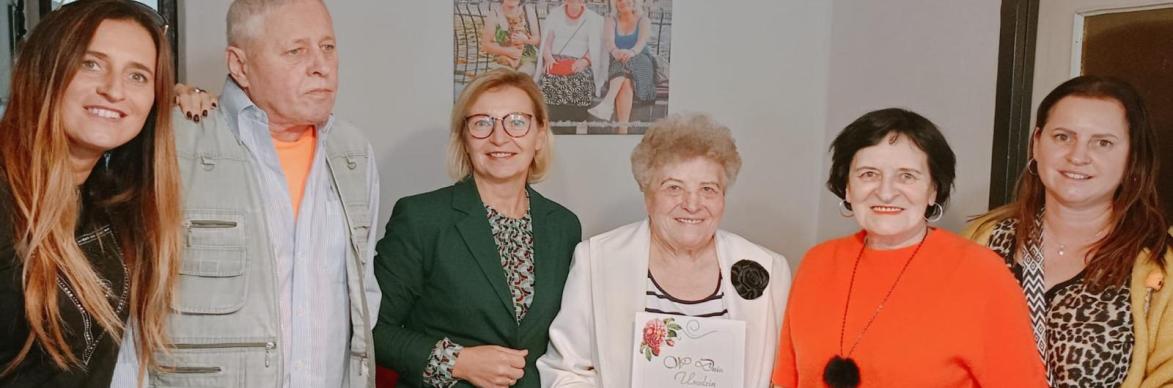 Jubileusz 90- lecia pani Stanisławy Jakimiec z Czaplinka 