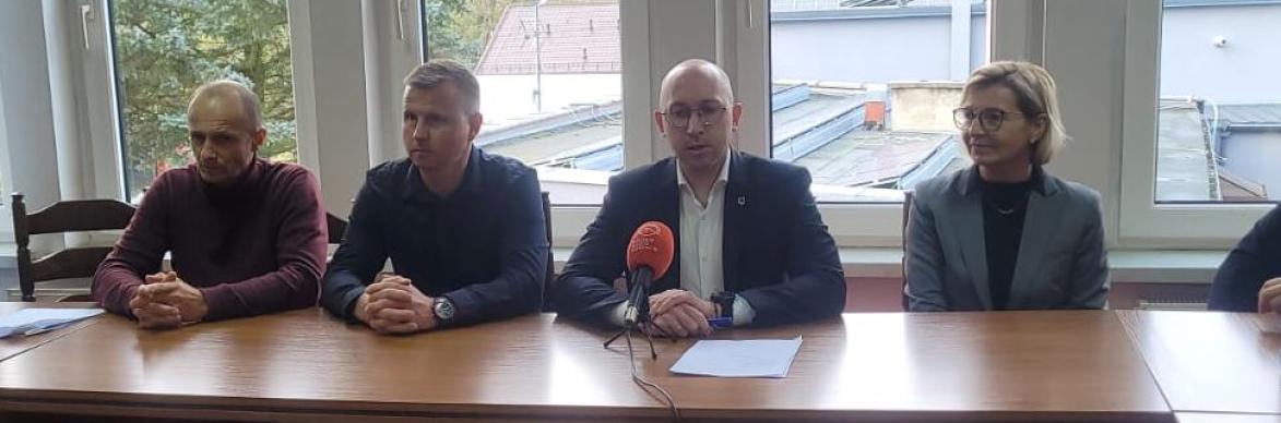 Przekazanie placu budowy - droga nr 163