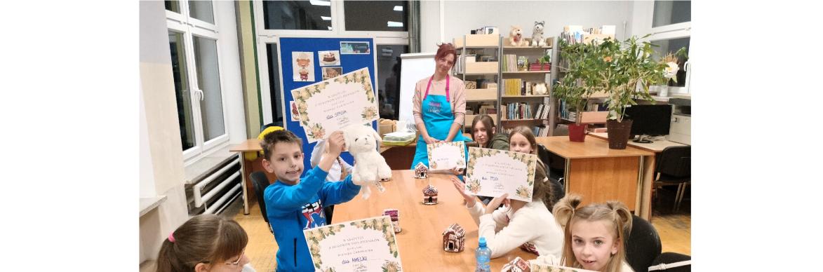 MIKOŁAJKOWE WARSZTATY CUKIERNICZNE W BIBLIOTCE