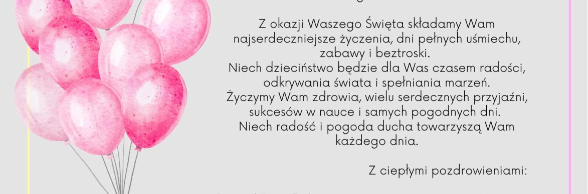 Dzień dziecka 1 czerwca 2025 r.