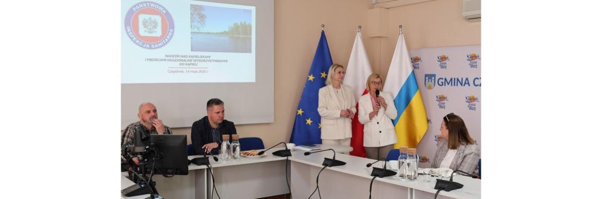 Przed sezonem letnim – spotkanie z organizatorami kąpielisk i sanepidem
