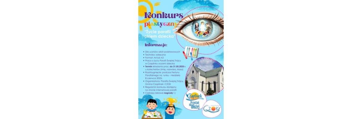 Konkurs plastyczny „Życie parafii okiem dziecka”
