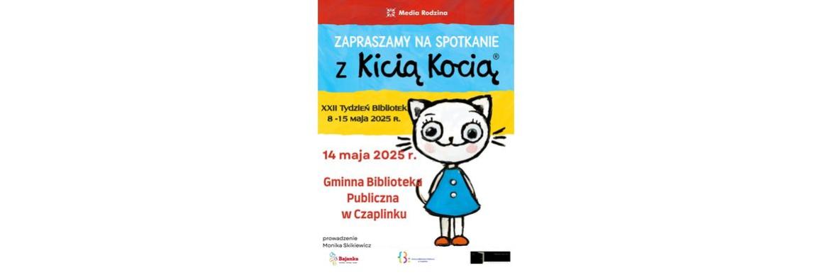 Dzień z Kicią Kocią - spotkanie w bibliotece