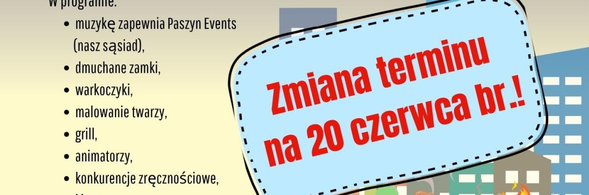 UWAGA! Zmiana daty „Dzień Sąsiada” 