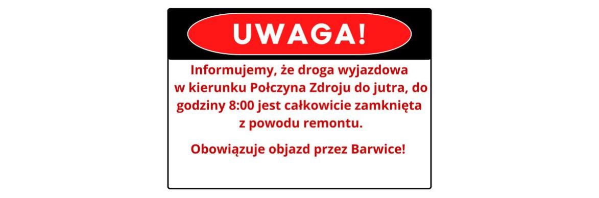 Zamknięcie drogi 163