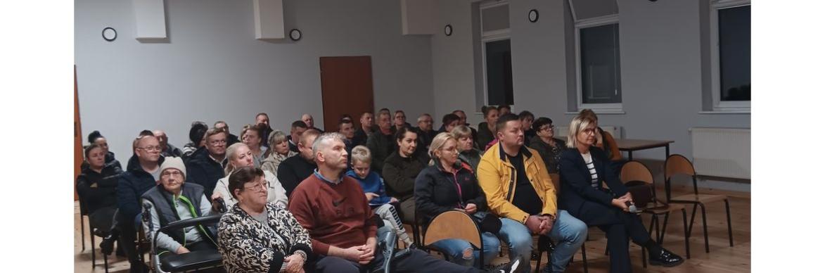 Spotkanie z mieszkańcami w Broczynie