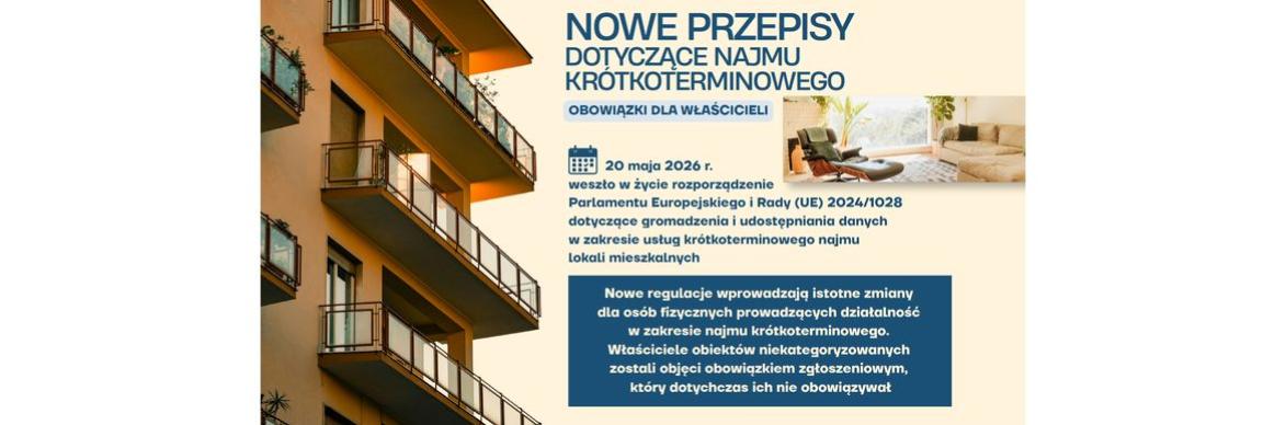  Nowe przepisy dotyczące najmu krótkoterminowego – obowiązki dla właścicieli