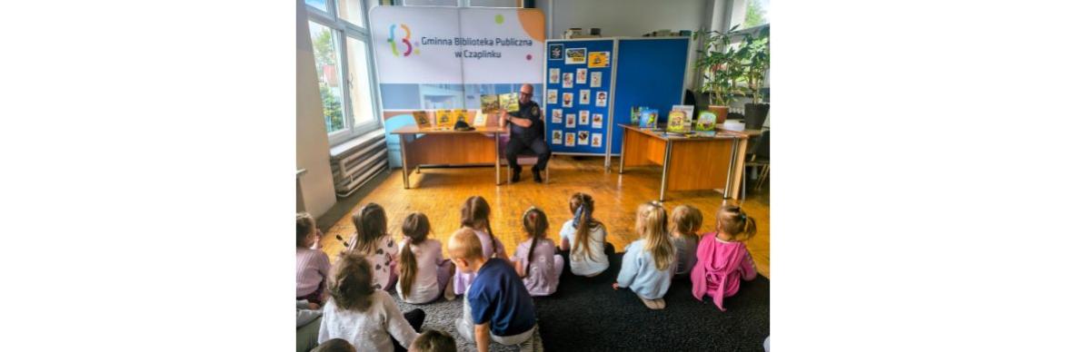 Tata też czyta - Wyjątkowy gość w Bibliotece.