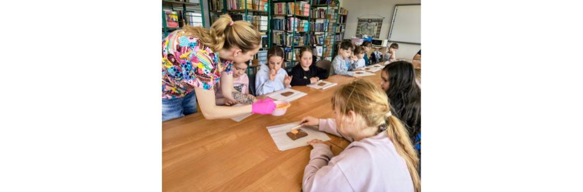 Słodka, artystyczna odsłona tygodnia bibliotek
