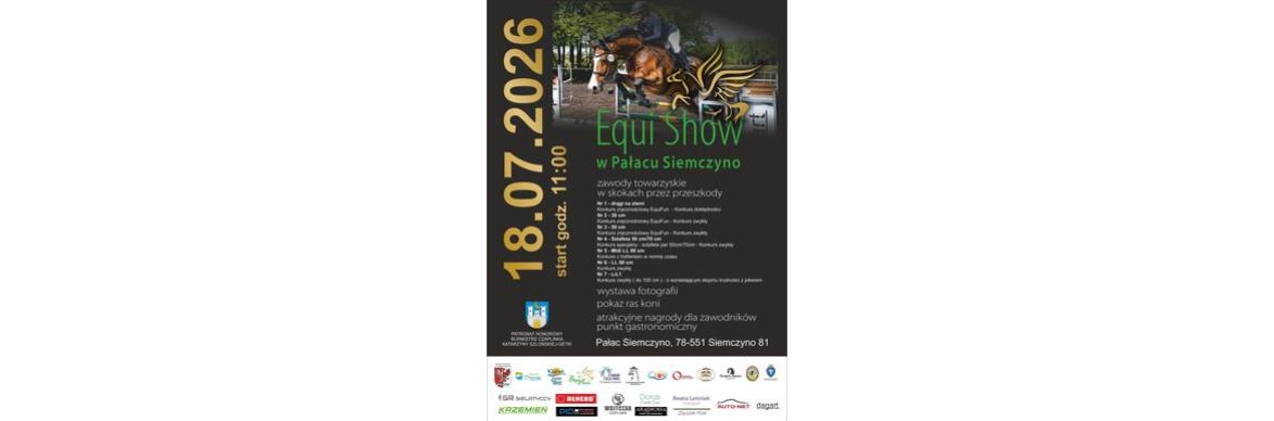 Equi Show - zawody towarzyskie w skokach przez przeszkody