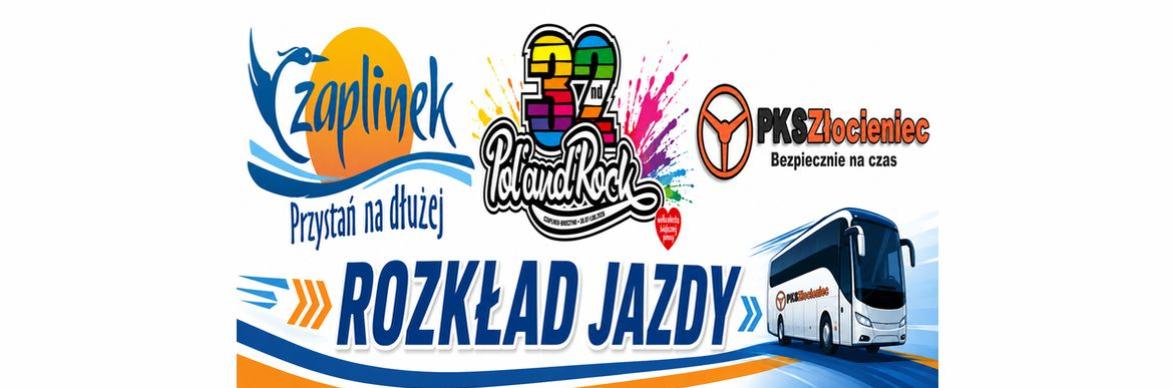 Komunikacja autobusowa podczas Pol’and’Rock Festival 2026